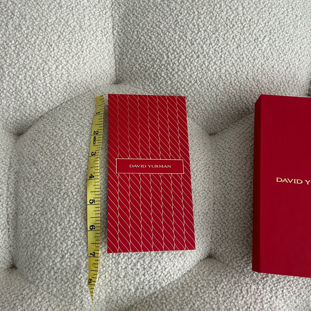 David Yurman Red Envelope Gift Box Set - Picture 8 of 9